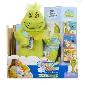 Little Tikes Story Dreamers Grinch Plush Toy - Green